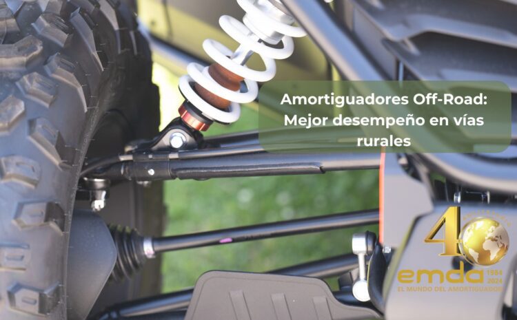  Amortiguadores Off-Road: Mejor desempeño en vías rurales